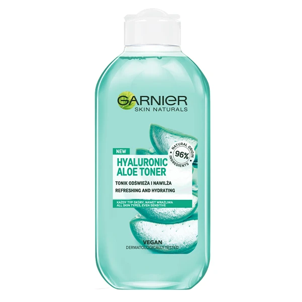 تونر پاک کننده صورت گارنیر مدل Aloe