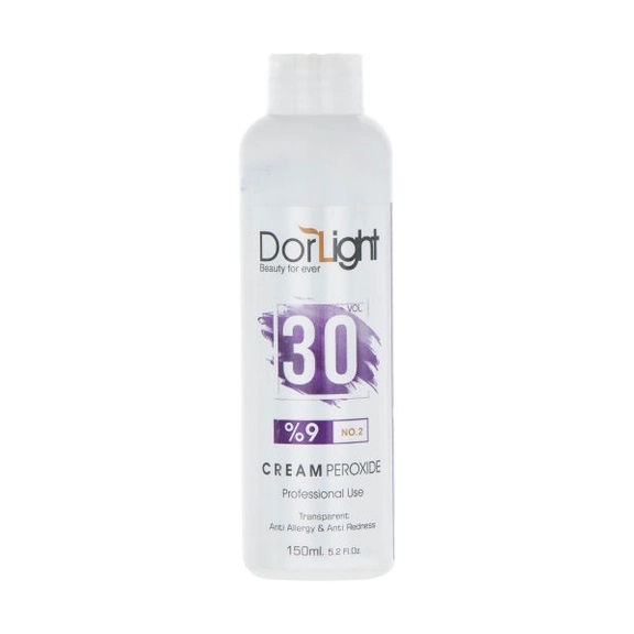 کرم اکسیدان دورلایت (Dorlight) شماره ۲ (۹ درصد) - حجم ۱۵۰ میلی‌لیتر