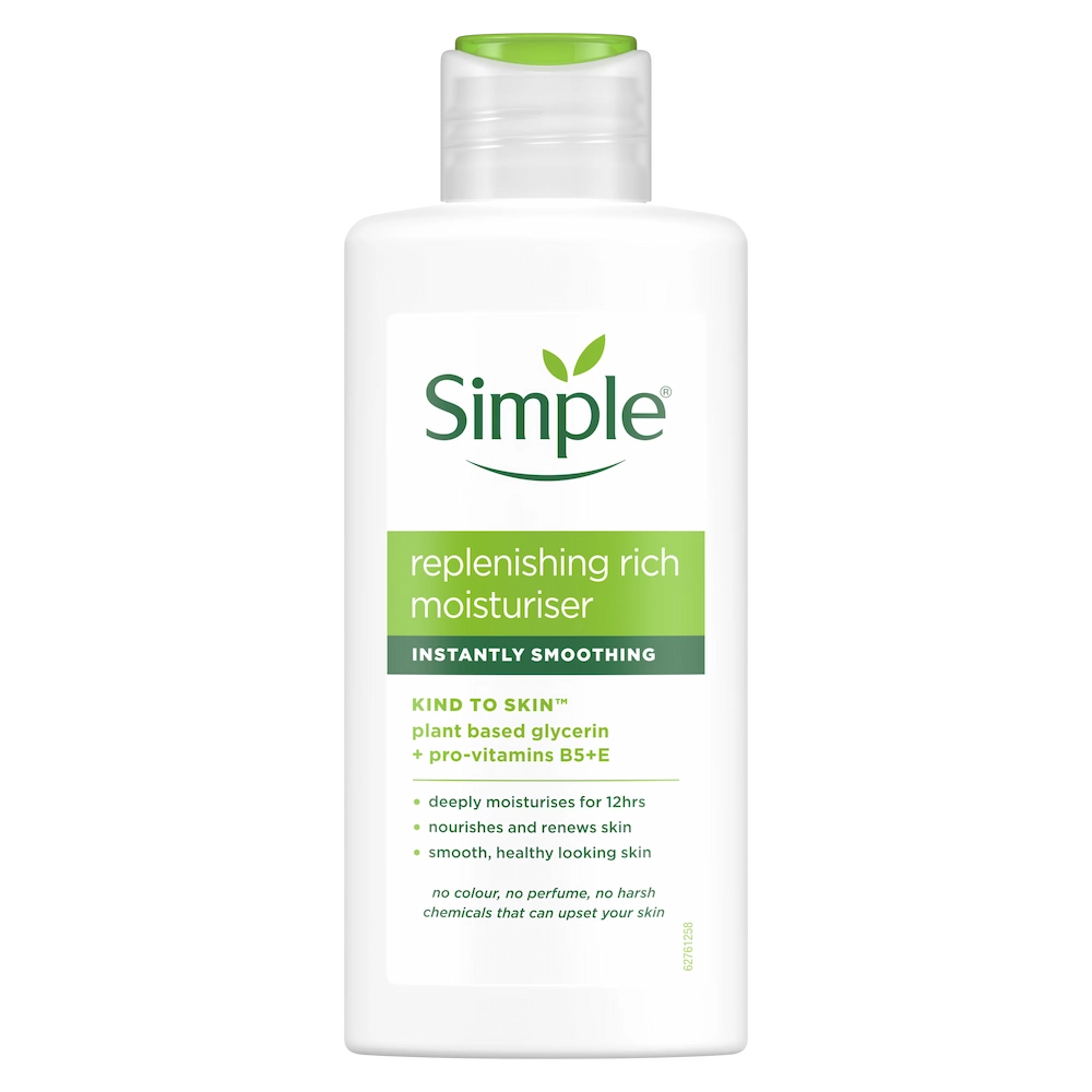 کرم آبرسان و مرطوب کننده صورت سیمپل مدل INSTANTLY SMOOTHING (Rich)