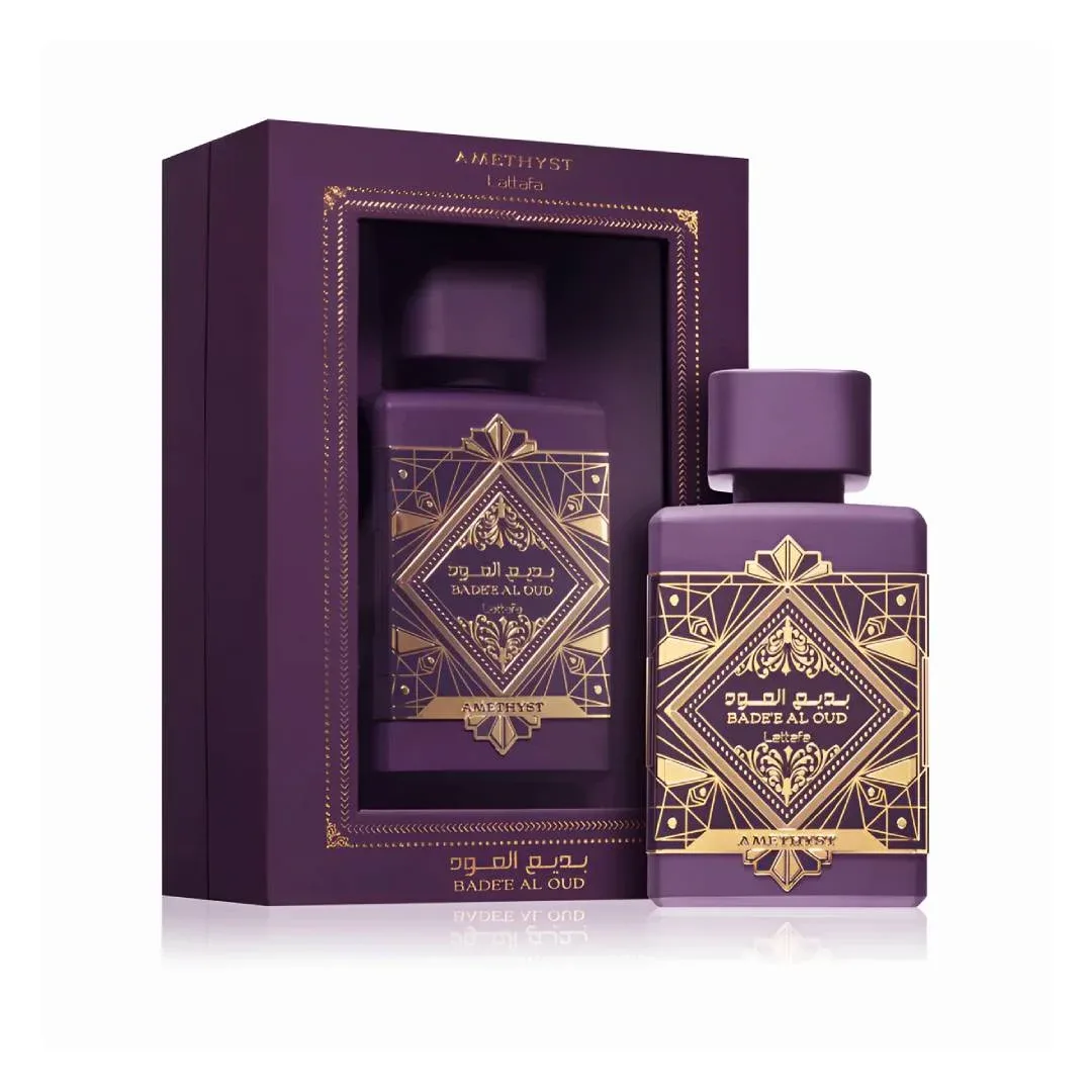ادوپرفیوم لطافه مدل بدیع العود Bade'e Al Oud Amethyst