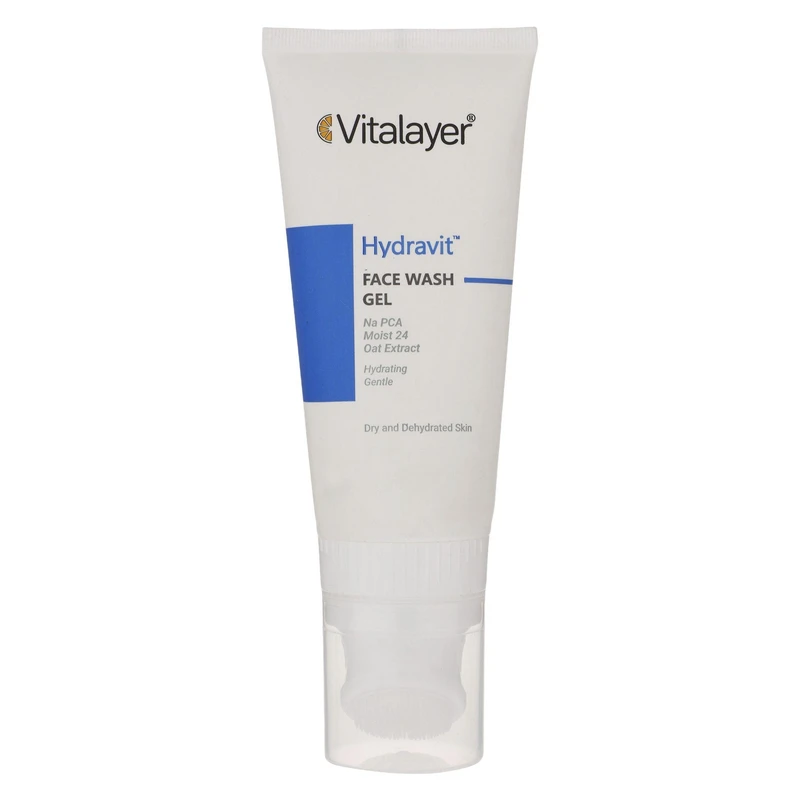 ژل شست‌وشوی صورت ویتالیر (Vitalayer) مدل Hydravit - مناسب پوست‌های خشک و کم‌آب