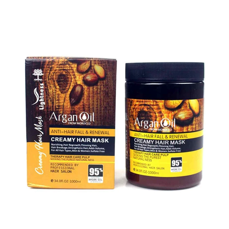 ماسک مو تقویت‌کننده لایتنس مدل Argan oil