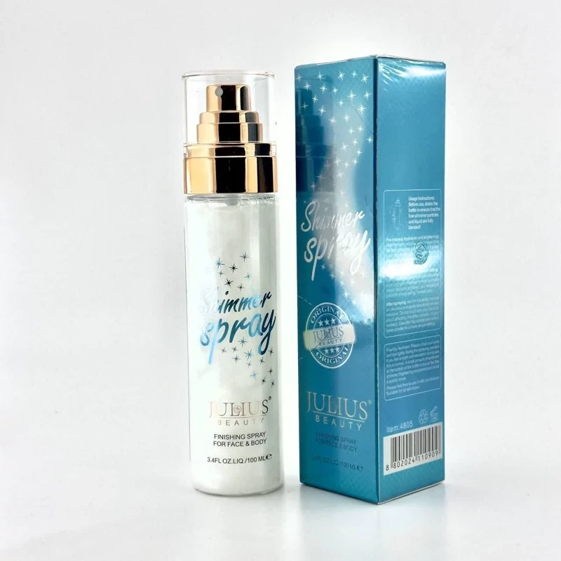 اسپری تثبیت‌کننده آرایش ژولیوس (Julius Beauty) در دو مدل شاین‌دار و ساده