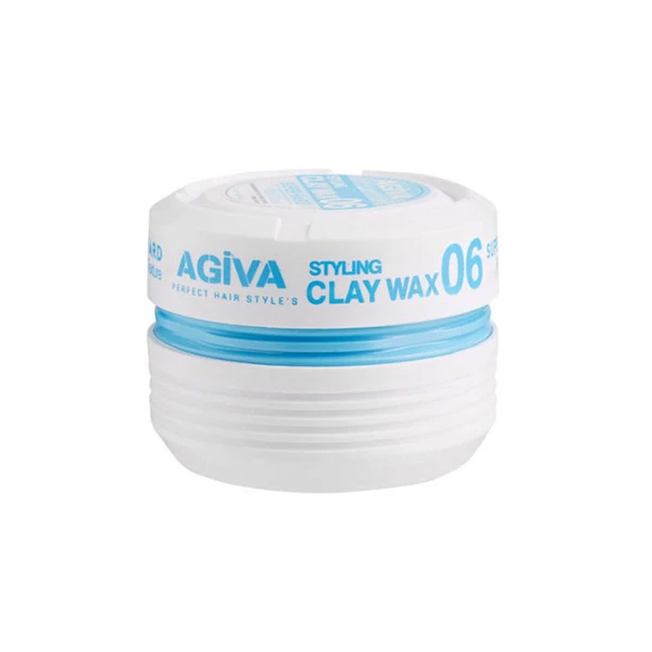 واکس موی خاک رس آگیوا (Agiva) شماره ۰۶ مدل Clay Wax - حجم ۱۷۵ میلی‌لیتر