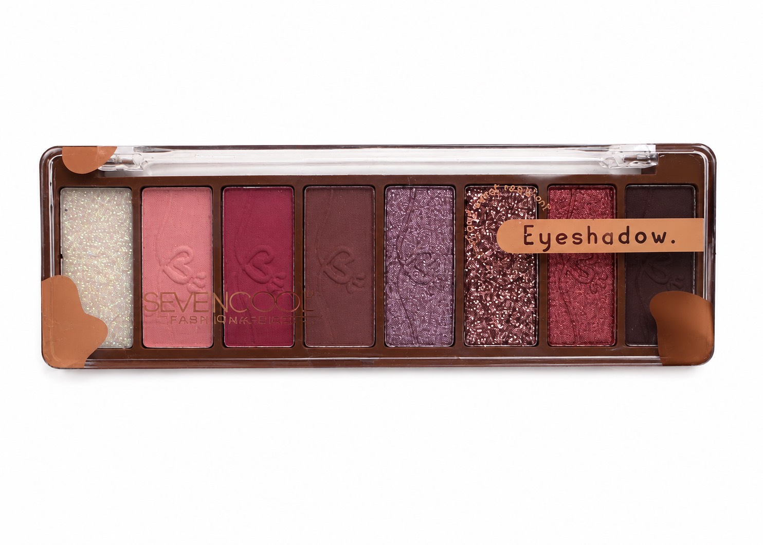پالت سایه ۸ رنگ حرفه‌ای SEVENCOOL - سری Fashion Makeup