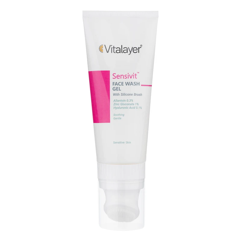 ژل شست‌وشوی صورت ویتالیر (Vitalayer) مدل Sensivit - مناسب پوست‌های حساس و تحریک‌پذیر