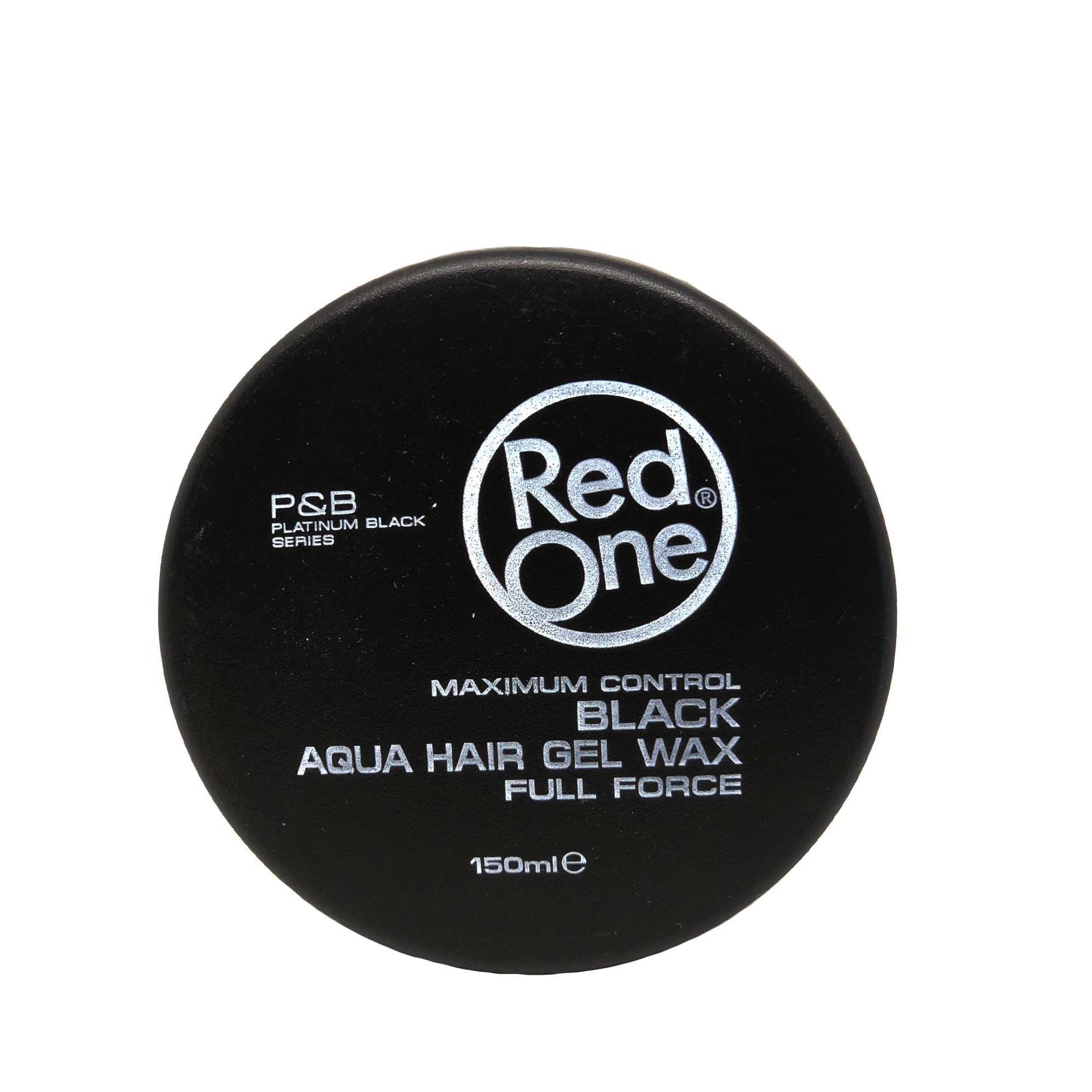 ژل‌واکس موی ردوان (Red One) مدل Black Aqua Hair Gel Wax - حجم ۱۵۰ میلی‌لیتر
