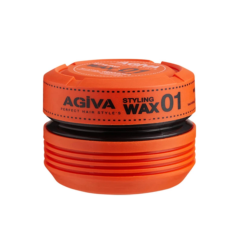 واکس موی آگیوا (Agiva) شماره ۰۱ مدل Styling Wax Wet - حجم ۱۷۵ میلی‌لیتر