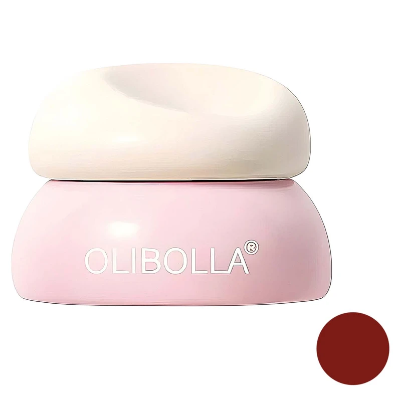 رژ لب مات و مخملی الی‌بولا (Olibolla) مدل Lip Jam شماره ۰۲ - رنگ قرمز جگری / شرابی نود
