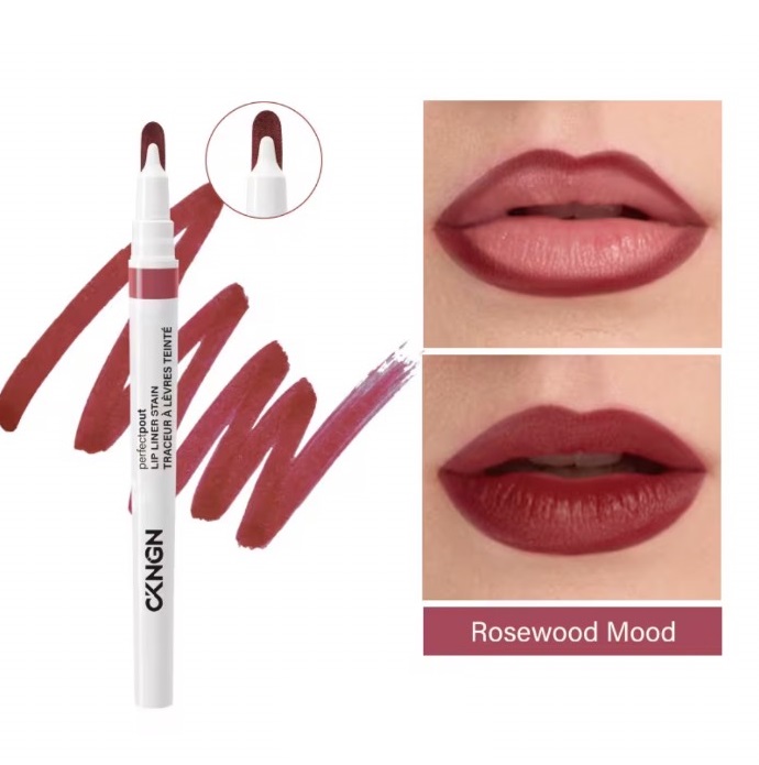 شیدینگ و خط لب ماژیکی CKNGN رنگ Rosewood Mood (رز چوبی)