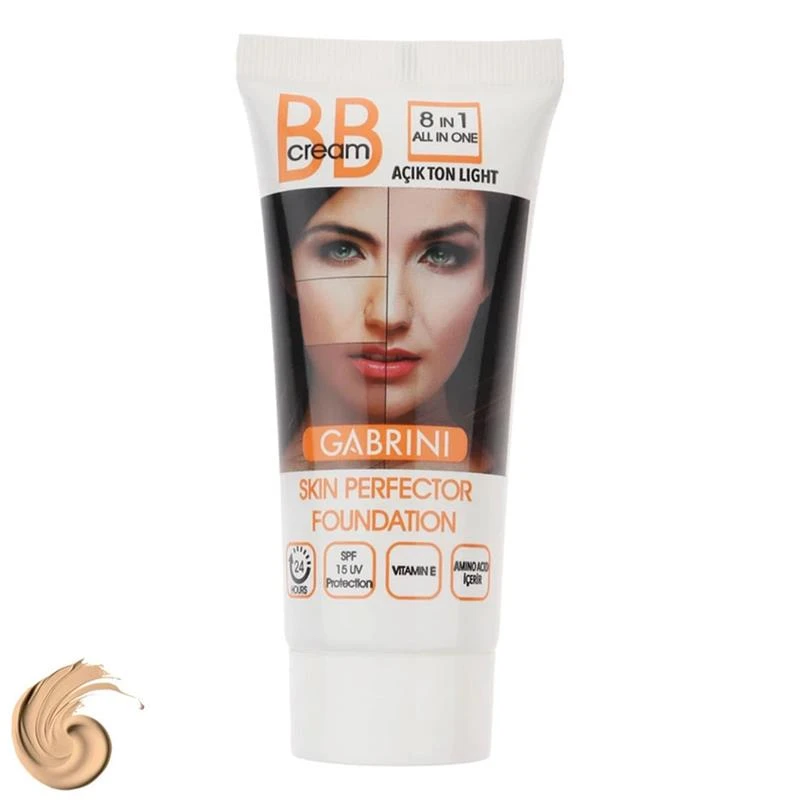 کرم پودر BB مایع گابرینی مدل 8IN1