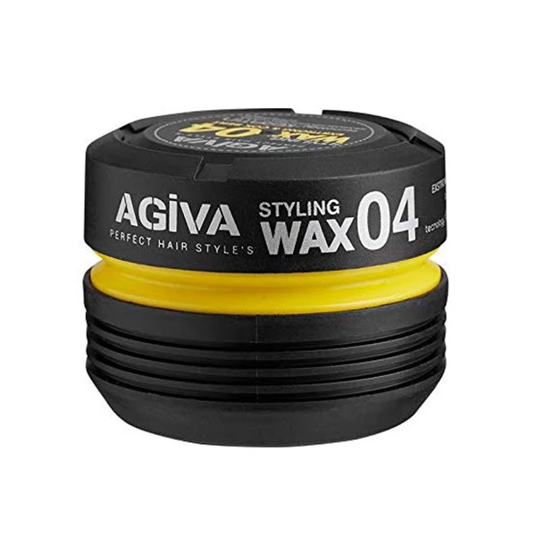 واکس موی آگیوا (Agiva) شماره ۰۴ مدل Styling Wax Extra Strong - حجم ۱۷۵ میلی‌لیتر