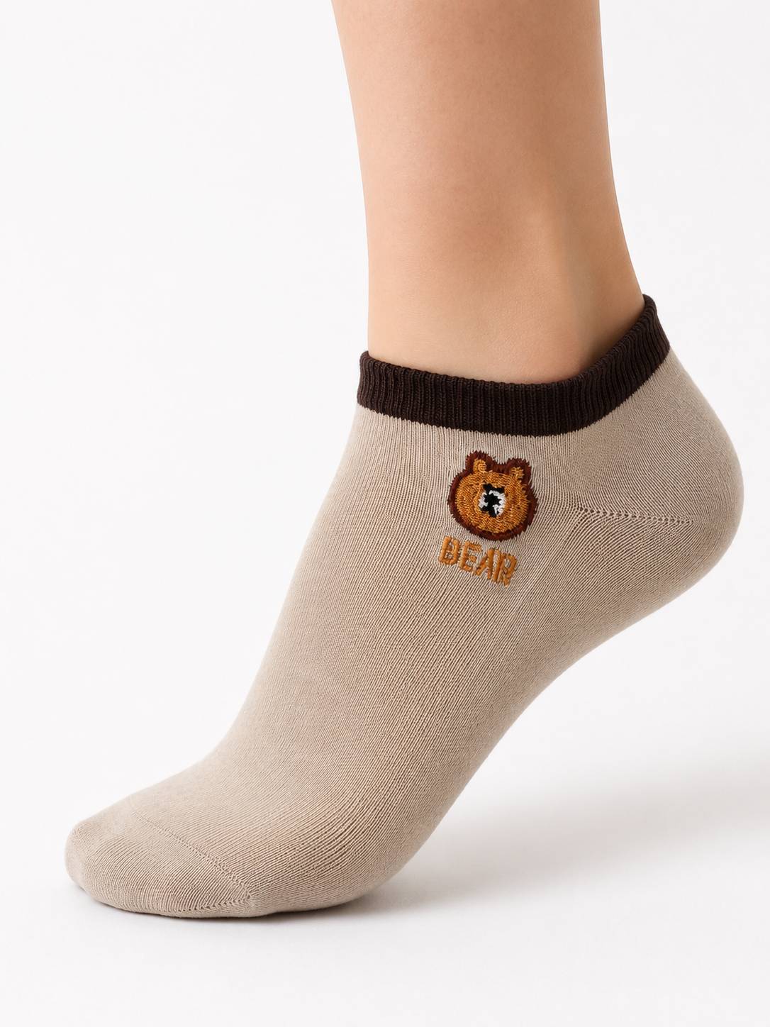 جوراب مچی زنانه طرح خرس مدل BEAR (مجموعه ۵ رنگ)