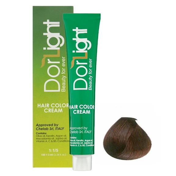 رنگ موی دورلایت (Dorlight) شماره 6.65 - بلوند شکلاتی تیره (Dark Chocolate Blonde) - حجم ۱۰۰ میلی‌لیتر