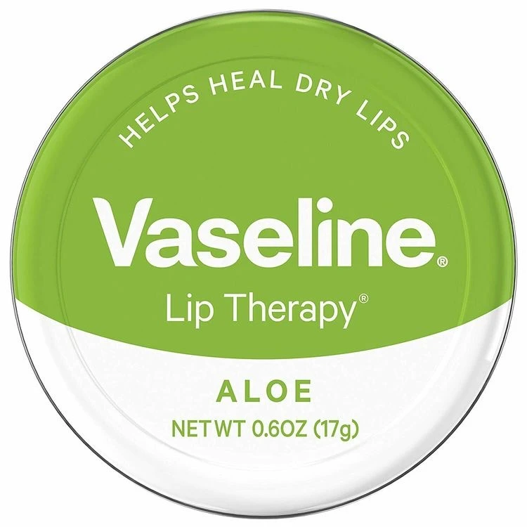 بالم لب کاسه‌ای وازلین (Vaseline) مدل Lip Therapy - عصاره آلوئه‌ورا (Aloe Vera)