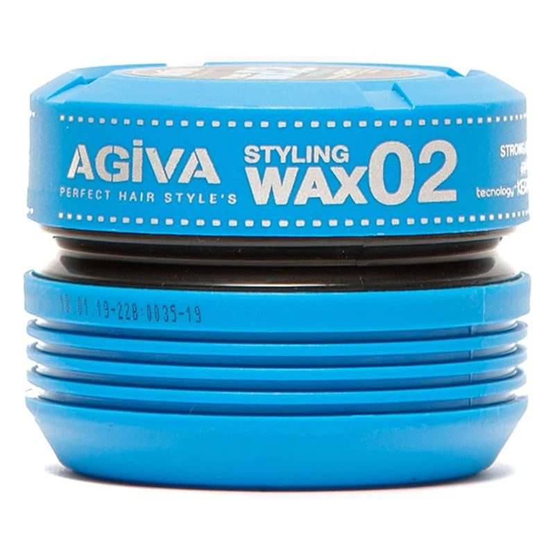 واکس موی آگیوا (Agiva) شماره ۰۲ مدل Styling Wax Strong - حجم ۱۷۵ میلی‌لیتر