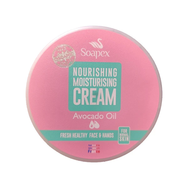 کرم مرطوب‌کننده و آبرسان سوپکس (Soapex) مدل Avocado حجم 220 میلی‌لیتر