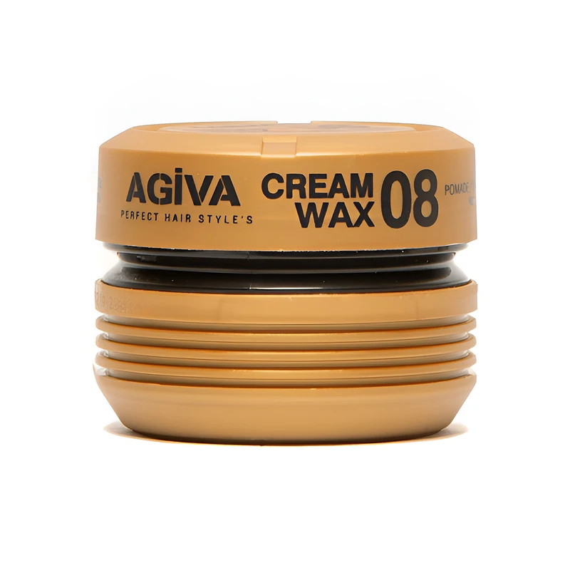 واکس موی کرمی آگیوا (Agiva) شماره ۰۸ مدل Cream Wax - حجم ۱۷۵ میلی‌لیتر