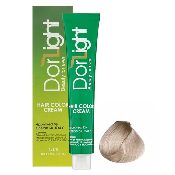 رنگ موی دورلایت (Dorlight) شماره 9.2 - رنگ بلوند دودی خیلی روشن (Very Light Ash Blonde) - حجم ۱۰۰ میلی‌لیتر
