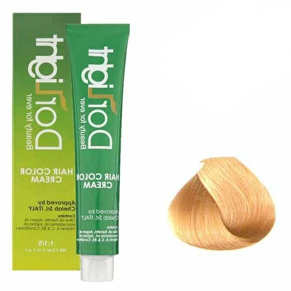 رنگ موی دورلایت (Dorlight) شماره 9.5 - بلوند طلایی خیلی روشن (Extra Light Golden Blonde) - حجم ۱۰۰ میلی‌لیتر