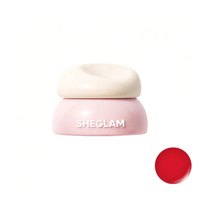 بالم لب آبرسان و براق شیگلم (SHEGLAM) مدل Strawberry Splash - رنگ صورتی توت‌فرنگی