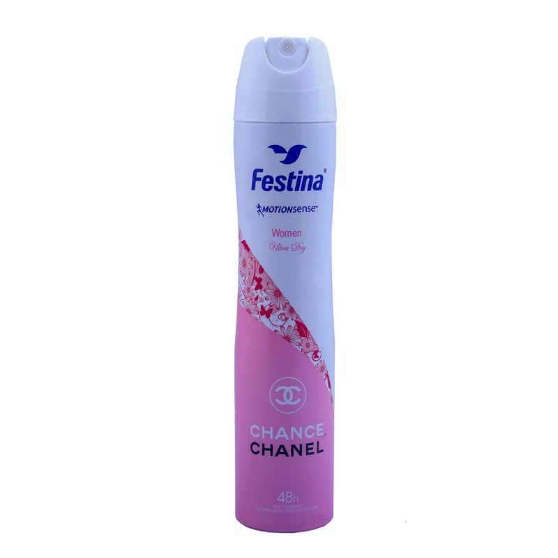 اسپری خوشبوکننده بدن زنانه فستینا (Festina) مدل Chance Chanel - حجم ۲۰۰ میلی‌لیتر