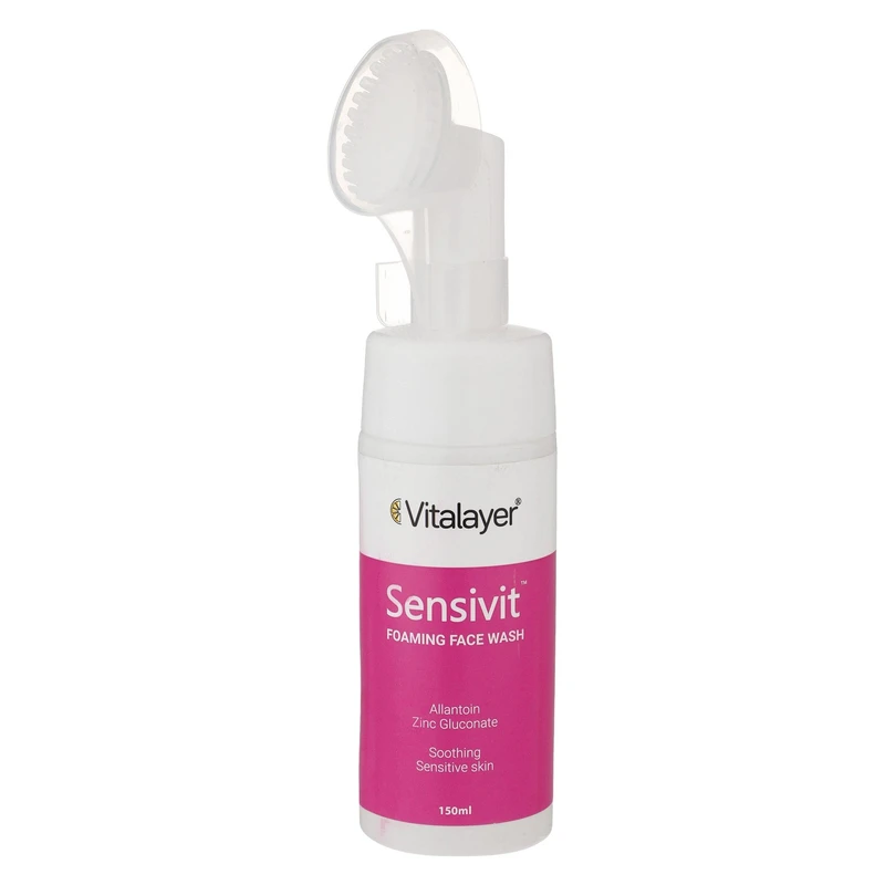 فوم شستشو صورت ویتالیر مدل Sensivit