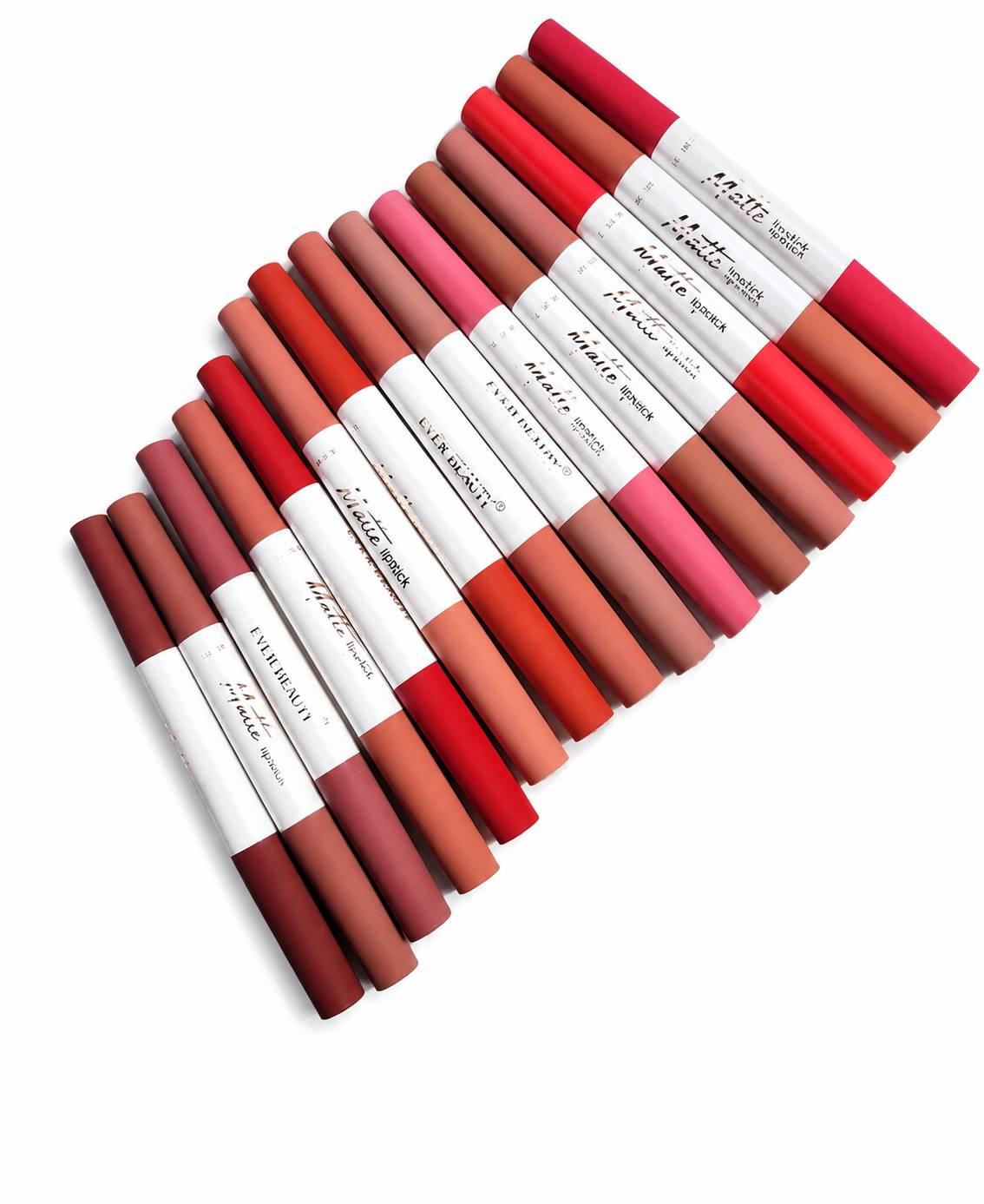 رژلب دو سر اوربیوتی (Ever Beauty) مدل Matte Lipstick – ترکیب رژلب و خط‌لب