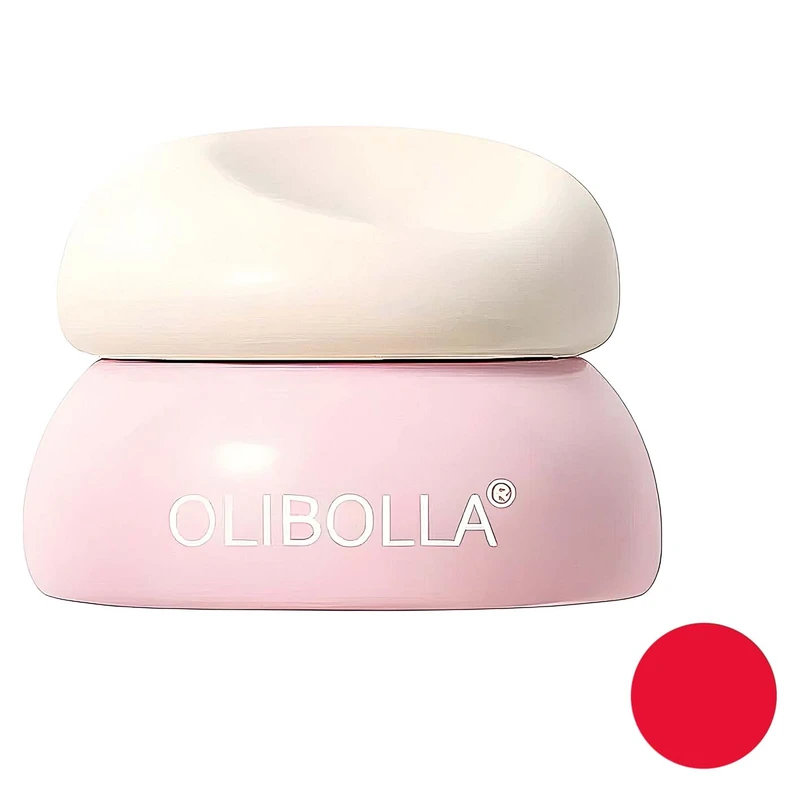 رژ لب مات و مخملی الی‌بولا (Olibolla) مدل Lip Mud شماره ۰۳ - رنگ قرمز گوجه‌ای روشن/مایل به مرجانی