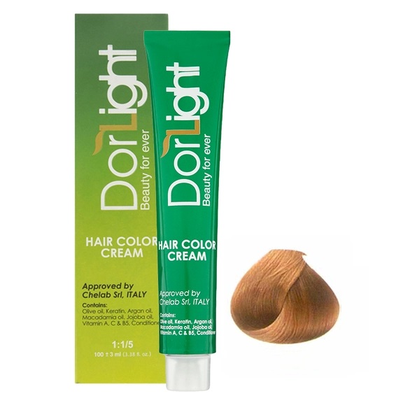 رنگ موی دورلایت (Dorlight) شماره 8.0 - رنگ بلوند روشن (Light Blonde) - حجم ۱۰۰ میلی‌لیتر